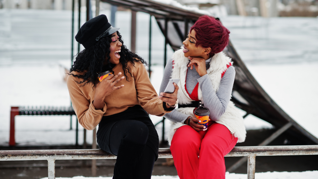 Individuals forming meaningful relationships that contribute to personal growth.