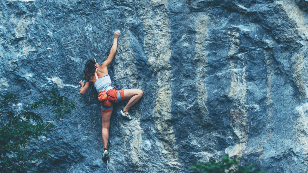 Climbing the mountain of Life Purpose with Faith Action.
